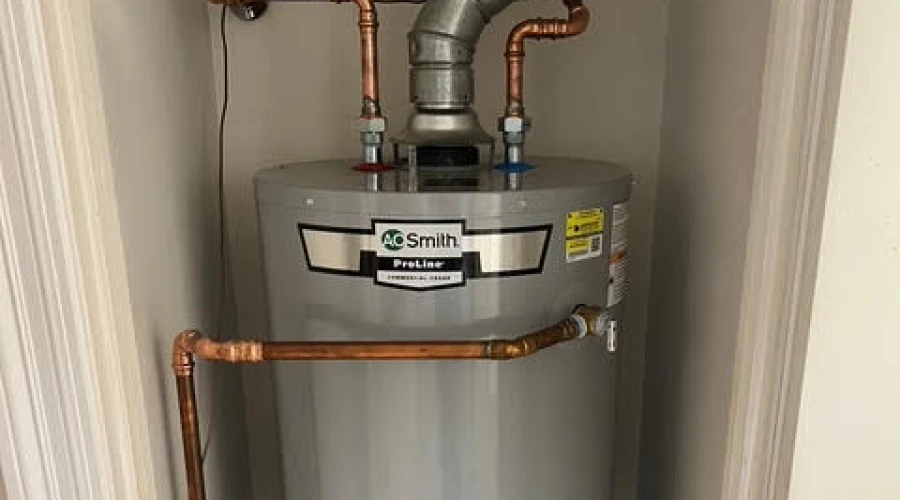 water heater installation service